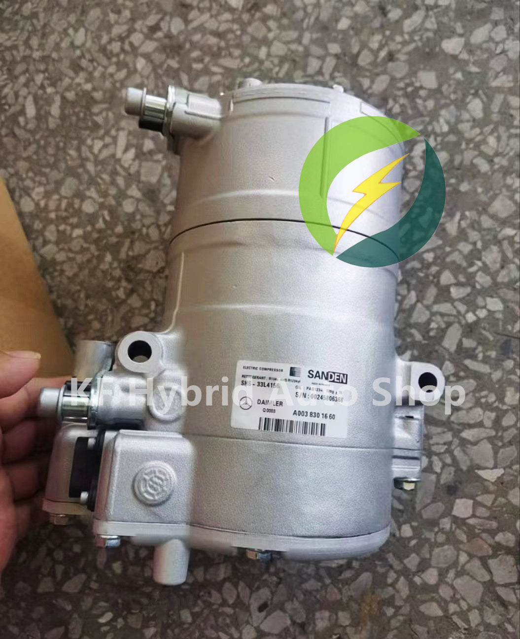 Mercedes-Benz E300 W212  BLUETECH S400 W222 Hybrid AC Compressor Pump